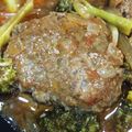 てりもこ's cooksnap of when they made 簡単美味しい煮込みハンバーグ♪.