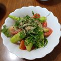 ramieru's cooksnap of when they made トマトとオクラのコク旨ポン酢和え.