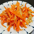 meganecco's cooksnap of when they made ☺お弁当にも☆簡単♪人参のたらこ炒め☺.