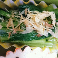 ☆めめめ★'s cooksnap of when they made 給食食材食べてみて　小松菜のお浸し.