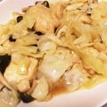 ＊とし＊'s cooksnap of when they made 鶏胸肉とキャベツのレモンバター炒め★.