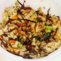 ののっく's cooksnap of when they made 大根の葉入り、ひじきご飯　妊婦さんに！.