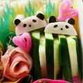 もこもこtrain's cooksnap of when they made かまぼこパンダ.