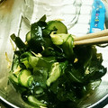ぷぷぷりぷりぷりこ's cooksnap of when they made タコときゅうりとわかめの酢の物.