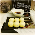 whitesandy's cooksnap of when they made 白玉粉で☆さつまいも団子.