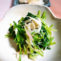 ＴＯＭＯＷＡＴ's cooksnap of when they made ほうれん草と茗荷の和風ナムル.