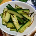 くみみん♪'s cooksnap of when they made 今更ですが、塩昆布で「無限きゅうり」.