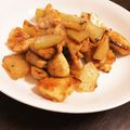 itachichan's cooksnap of when they made 冬瓜と豚肉のごま油炒め.