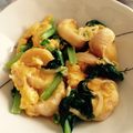タニカゼ's cooksnap of when they made 小松菜とお麩の♡とろとろ卵とじ♡.