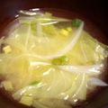 クックDAD's cooksnap of when they made 甘みたっぷり簡単味噌汁。.