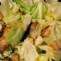 ガガンボ's cooksnap of when they made 塩だけで、キャベツとベーコンのさっと煮.