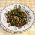 オレンジリング's cooksnap of when they made 簡単！茄子といんげんの大葉香る甘辛炒め♪.