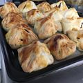 えいえいおぉ♡'s cooksnap of when they made 冷凍パイで☆スイートポテトマロンパイ.