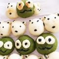 クック4T1UKY☆'s cooksnap of when they made バムとケロのちぎりパン.