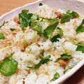 ゆったん's cooksnap of when they made 鮭と三つ葉の超簡単！混ぜご飯.