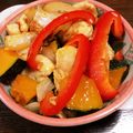 ❤なつみかん's cooksnap of when they made カボチャとササミの和風マリネ.