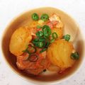 まゆれな73's cooksnap of when they made じゃがいも＆チーズのキムチ炒め.