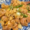 TAIkid's cooksnap of when they made 蓮根と鶏肉の照り煮.