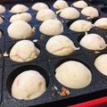 papikun's cooksnap of when they made たこ焼き機で！アメリカンドック(^^).