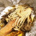 ラブパレード70's cooksnap of when they made 簡単すぎる！鮭のホイル焼き！.