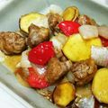 もこりこ's cooksnap of when they made お肉やわらか☆揚げない酢豚☆.