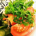 ユーロン's cooksnap of when they made トマトと大葉の和風サラダ.