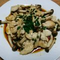 mataeeee's cooksnap of when they made 簡単☆鶏肉とキノコのポン酢バター炒め.