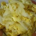 ソエ★'s cooksnap of when they made 粒マスタードで♪キャベツの卵炒め.