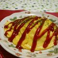 赤い電話's cooksnap of when they made 簡単オムライス♡.
