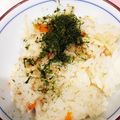 カメ姫☆'s cooksnap of when they made レンコンとホタテの中華風炊き込みご飯.
