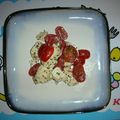 Pingalian's cooksnap of when they made グレープトマトとチーズのアペタイザー.