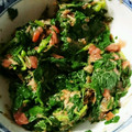 agak's cooksnap of when they made 中２が作る ＊モロヘイヤの梅和え＊.