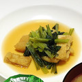 あみてぃー。's cooksnap of when they made 簡単一品♡小松菜と油揚げの煮浸し.