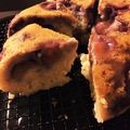 ぱくもぐ。's cooksnap of when they made 炊飯器で簡単★ブドウたっぷり黒糖ケーキ.