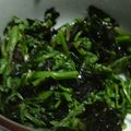 杉森ゆき's cooksnap of when they made セリの海苔和え.