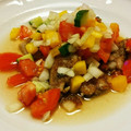 ms06zaku's cooksnap of when they made さんまと夏野菜の南蛮漬け風.