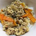 ありんこ☆★'s cooksnap of when they made 大人取り分け汁だく親子丼★離乳食完了期～.