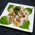 ちー（・＿・）'s cooksnap of when they made もやし梅ぽん冷しゃぶ.
