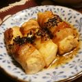 そらじろうのとも's cooksnap of when they made 豚肉巻き豆腐の生姜焼き.