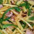 クック9J9N7S☆'s cooksnap of when they made せん切りジャガイモと豚肉のさっぱり炒め.