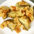 ウメ吉さん's cooksnap of when they made 残った里芋の煮物の柿の種揚げ.