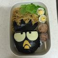 クックFULWOX☆'s cooksnap of when they made キャラ弁『バッドばつ丸　サンリオ』.