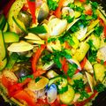 tigger22's cooksnap of when they made フライパンいっちょで簡単パエリア.