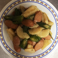 megu305's cooksnap of when they made 鶏団子と長芋とオクラの照焼き.