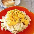ばにらい's cooksnap of when they made キャベツとツナとたまごのサラダ.