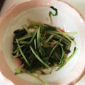 よりぴ＊'s cooksnap of when they made ★簡単もう一品！水菜のごま和え★.