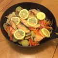 SoraKitty's cooksnap of when they made 鮭のレモンバター蒸し.