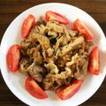 ふにゃらか's cooksnap of when they made 簡単！サッパリ！豚こま炒め.