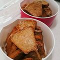 kamiちゃん。's cooksnap of when they made ♪シフォンde超☆かる～いラスク♪.