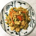 RoomA's cooksnap of when they made 簡単、焼きそばアレンジカレー風味.